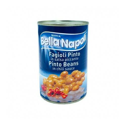 Bella Napoli Pinto Bab chilis szószban, 400g konzerv - Hüvelyes