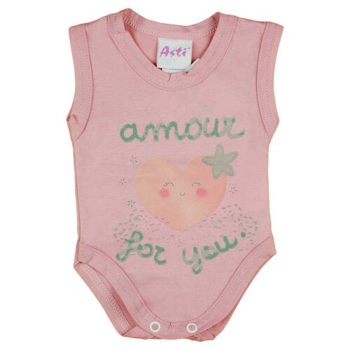Ujjatlan szívecskés baba body 157514425 - Gyerek body