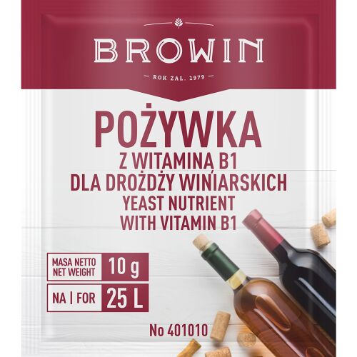 B1-vitaminnal dúsított bortápanyag, 10 g 157517758 - Borkezelő anyag