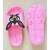 Różowe klapki dla dzieci Bing Bunny, Widok od spodu, Rozmiar 29-30