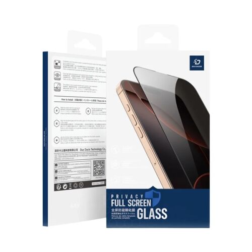 Samsung S26 DUX DUCIS PRIVACY képernyővédő üveg 2.5D, 9H, FEKETE 157548815 - Dux Ducis