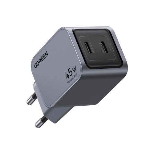2x Încărcător rapid USB tip C GaN 45W gri 157557855 - Ugreen