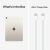 Apple iPad Air 11 hüvelykes 256GB Csillagfény kicsomagolva USB-C töltőkábellel
