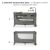 Kinderkraft JOY 2 multifunkciós utazóágy - Dark grey 157576482
