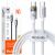 MCDODO USB-C KÁBEL GYORS TÖLTÉS USB TYPE C 5A 100W 1M LED FEHÉR 157585014
