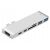 Ezüst Co2 7 az 1-ben USB-C Adapter MacBook Pro és Air készülékekhez