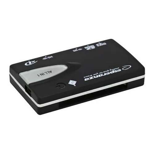 Esperanza All in One USB 2.0 Kartenleser, schwarz