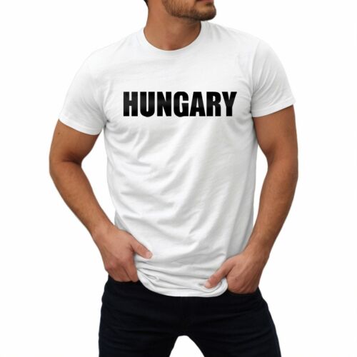 Hungary férfi póló / Fehér 157647926 - Divat és öltözködés