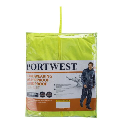 Essentials esőruha (2 részes öltöny) sárga XS 157677364 - Sport és szabadidő