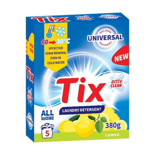 Tix mosópor Universal Lemon 380 g 157680023 - Mosópor