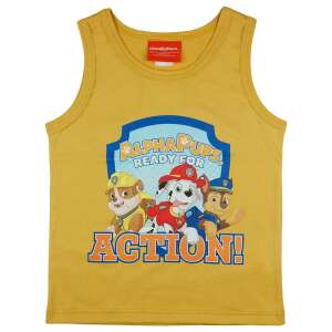 Mancs őrjárat fiú atléta, sárga, 122-es méret, készen az akcióra - Mancs Őrjárat