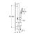 GROHE SmartActive 130 zuhanyoszlop méretdiagram