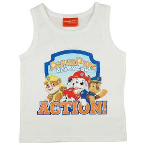 Mancs őrjárat fiú atléta, fehér, 122-es méret, Alpha Pups, készen az akcióra - Mancs Őrjárat