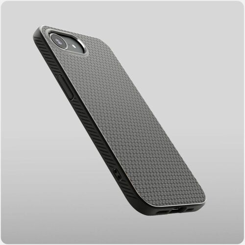 Spigen Liquid Air tok iPhone 16e-hez - szürke 173815780 - Spigen