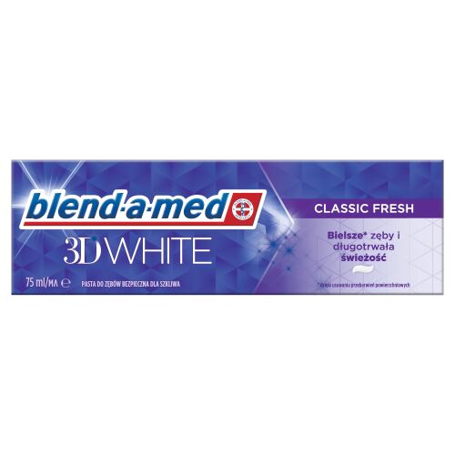 Blend-a-med 3D White Classic Fresh Fogkrém 75ml 157780135 - Fogkrém