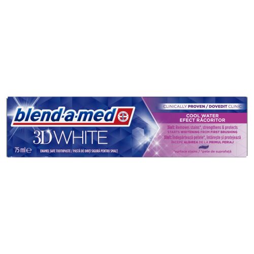 Blend-a-med 3D White Cool Water Fogkrém 75ml 157780201 - Fogkrém