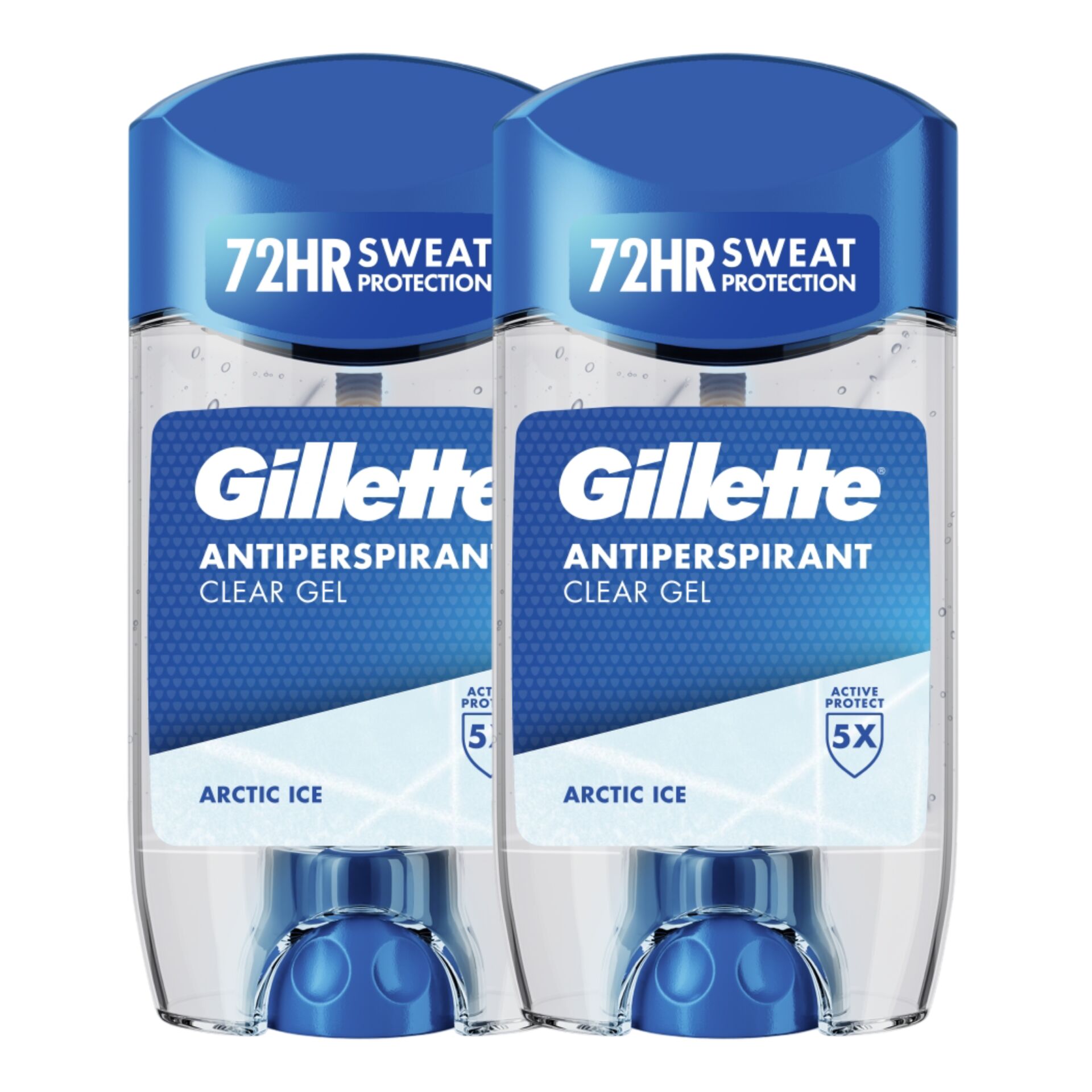 E-shop Gillette Arctic Ice Antiperspirant Gél pre Mužov 2x70ml