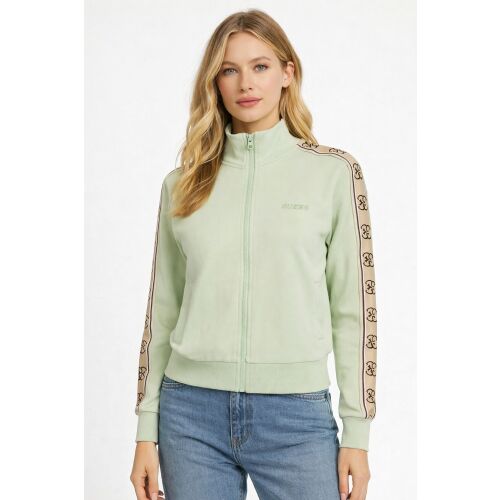 Guess V3RQ12 M INTL Zöld rövid tréningfelső 157802858 - Női pulóver