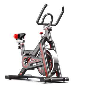 Spyno kijelzős Spinning bicikli #fekete-piros
