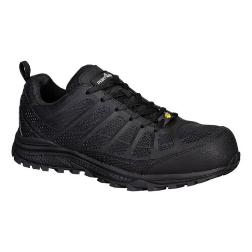 Kompozit Textil Trainer S1 ESD SR FO fekete 40 157853801 - Munkavédelmi cipő