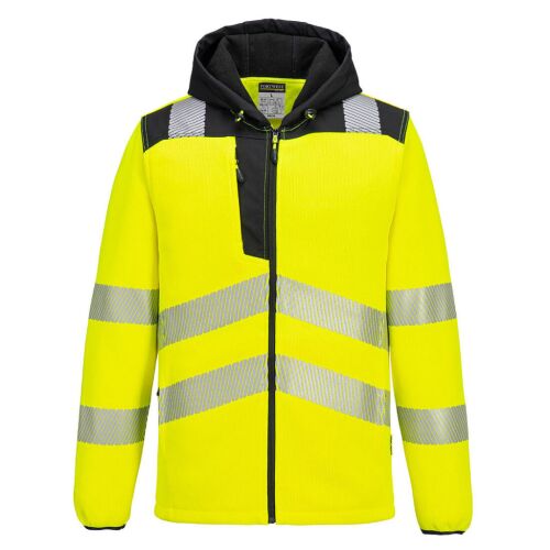 Portwest PW3 Hi-Vis Technical Polár Kabát, S	
	
	
	
lga és Fekete, j	
	
	
	
láthatósági munkaruha, fényvisszaverő biztonsági kabát - Láthatósági ruházat