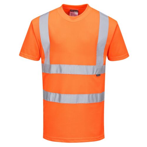 Portwest RIS narancssárga jól láthatósági póló 4XL, fényvisszaverő munkavédelmi ruházat - Láthatósági ruházat