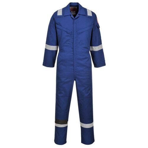 Szuper könnyített lángálló overál, 210g Royal Blue S