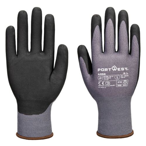 ESD 15 Nitril Essential Multipack (12 pár) Grey/Black XXL
