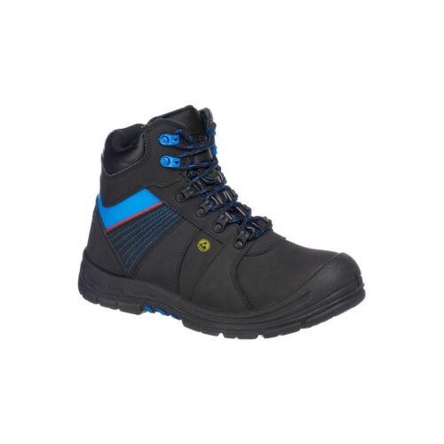 Portwest Compositelite Protector biztonsági bakancs S3 ESD HRO Black/Blue 41 157855268 - Munkavédelmi lábbeli