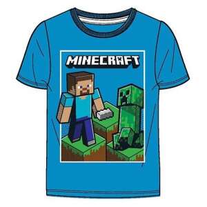Minecraft gyerek rövid póló kék 6év 50304348 Gyerek póló