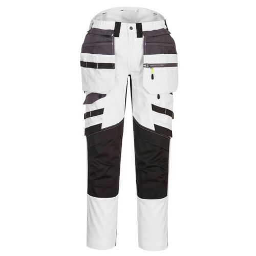 DX4 nadrág lezippzározható lengőzsebbel White/Grey 44 157856592 - Munkásnadrág
