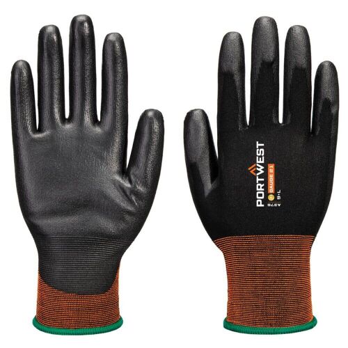 GP Grip 21 PU kesztyű fekete L 157856671 - Munkavédelmi kesztyű