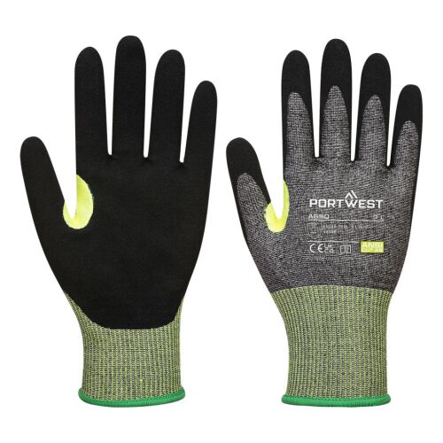 CS CUT E15 nitril Grey/Black XS
