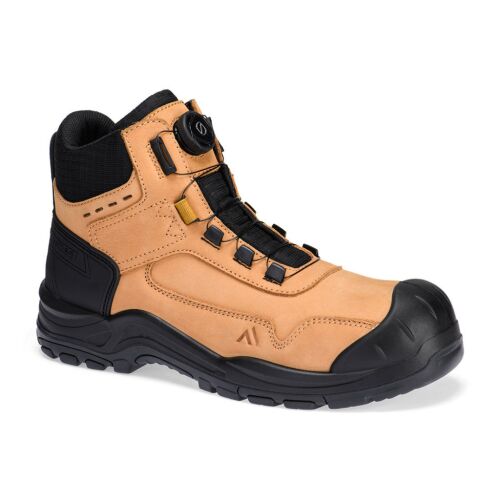 Acél nubuk bokacsizma S3 HRO SR FO SC Wheat 43