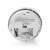Nedis smoke detector, white, back view with battery compartment
