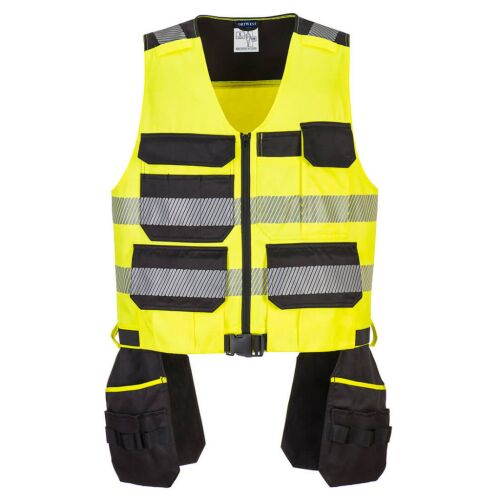 PW3 CLASS 1 SZERSZÁMOS MELLÉNY Yellow/Black S