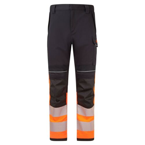 PW3 Modaflame Work HVO Class 1 FR nadrág Orange/Black 28 157861166 - Munkásnadrág