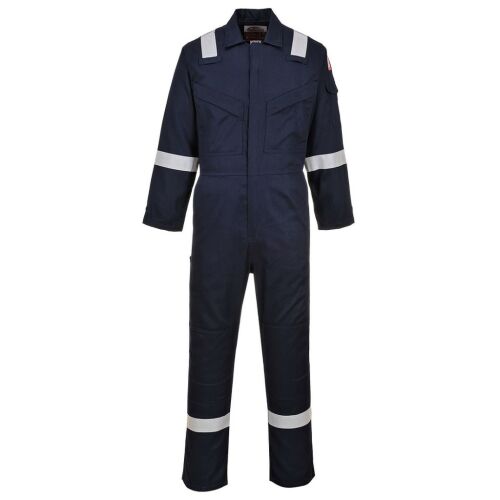 Szuper könnyített lángálló overál, 210g Navy Tall XL