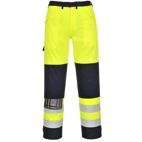 HiVis Multi-Norm nadrág Yellow/Navy S 157864362 - Munkásnadrág