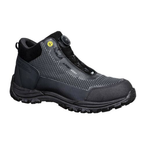 Girder kompozit közepes bakancs S3S ESD SR FO Black/Grey 40