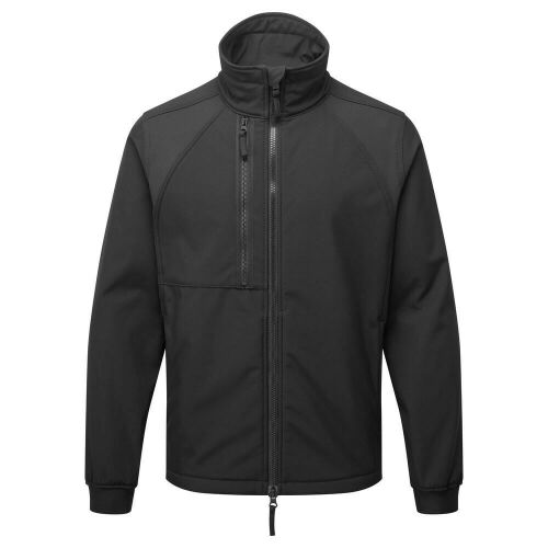 WX2 Eco Softshell kabát fekete magas XXL, tartós munkakabát - Munkakabát
