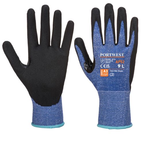 Dexti Cut Ultra kesztyű Blue/Black S