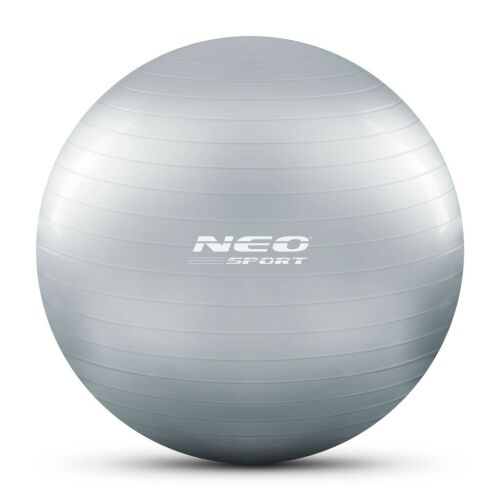 NEO Sport ez
stsz
n 75 cm-es gimnasztikai labda feh
r h
tt
rrel - Fitness labda