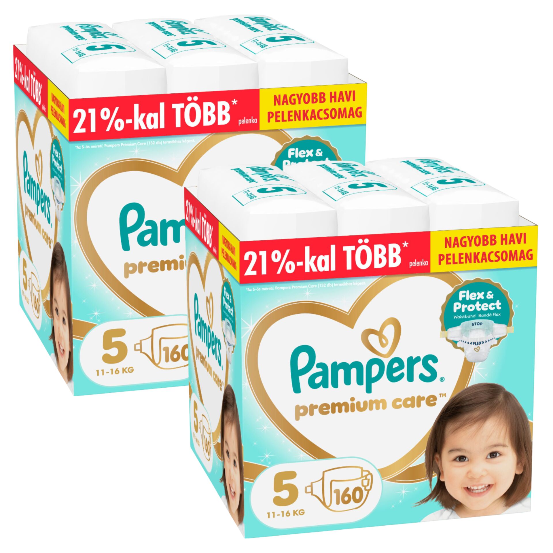 E-shop Pampers Premium Care mesačné balenie plienok 11-16kg Junior Veľko...