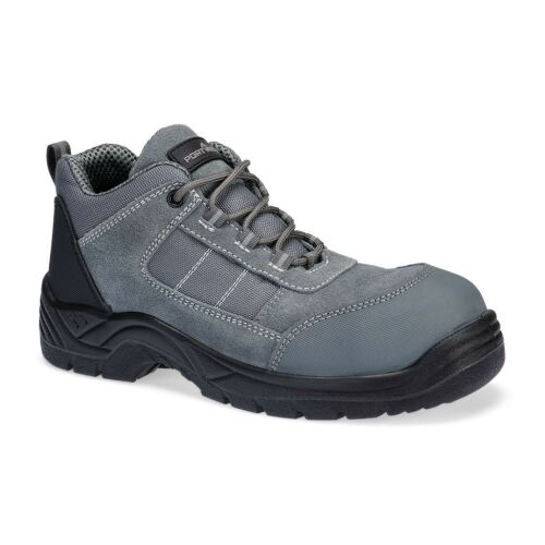 Kompozit textil és hasított bőr S1 SR FO cipő Metal Grey 42 157940476 - Munkavédelmi bakancs
