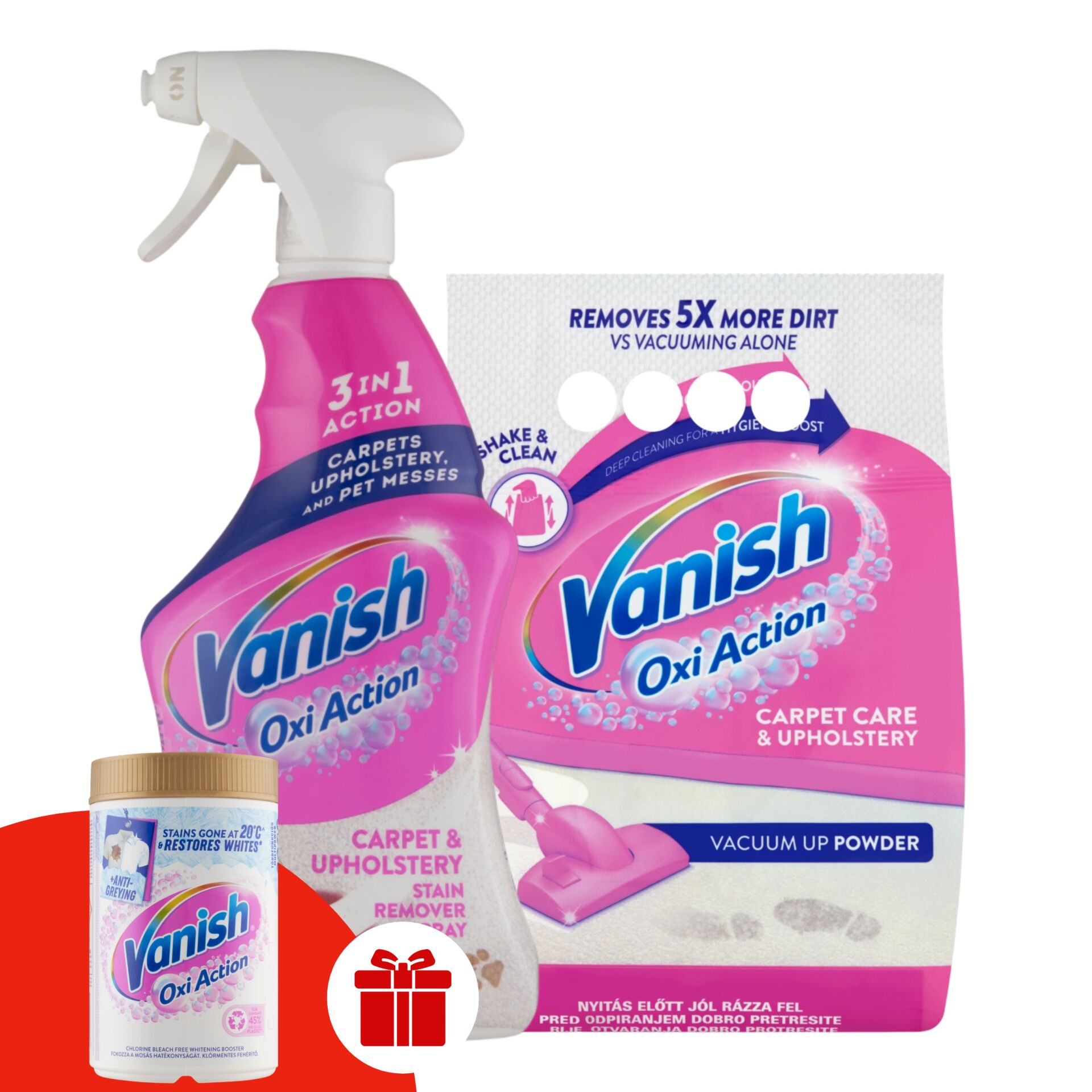 E-shop Vanish balenie na čistenie kobercov + Darček Vanish Oxi Action Od...