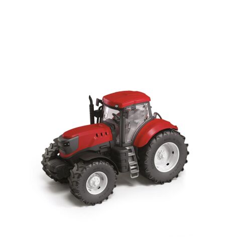 New Holland játék traktor, piros műanyag mezőgazdasági jármű gyerekeknek - Játék