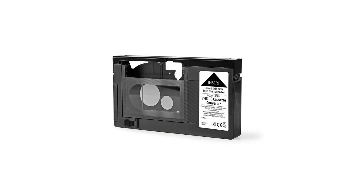 VHS Converter, Conversion: VHS-C - VHS, Plug and Play