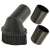 Nedio Dusting Brush for 30-35mm vacuum cleaner tubes, black, with two adapter rings
