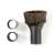 Vacuum cleaner dusting brush with natural bristles and adapter rings, 30mm, 32mm, 35mm
